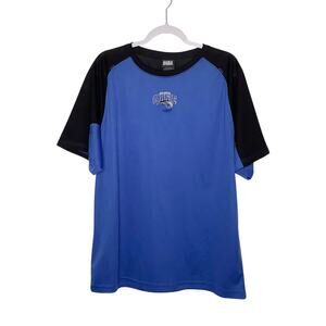 NBA Orlando Magic Blue Black Logo Short Sleeve Performance T-Shirt XL